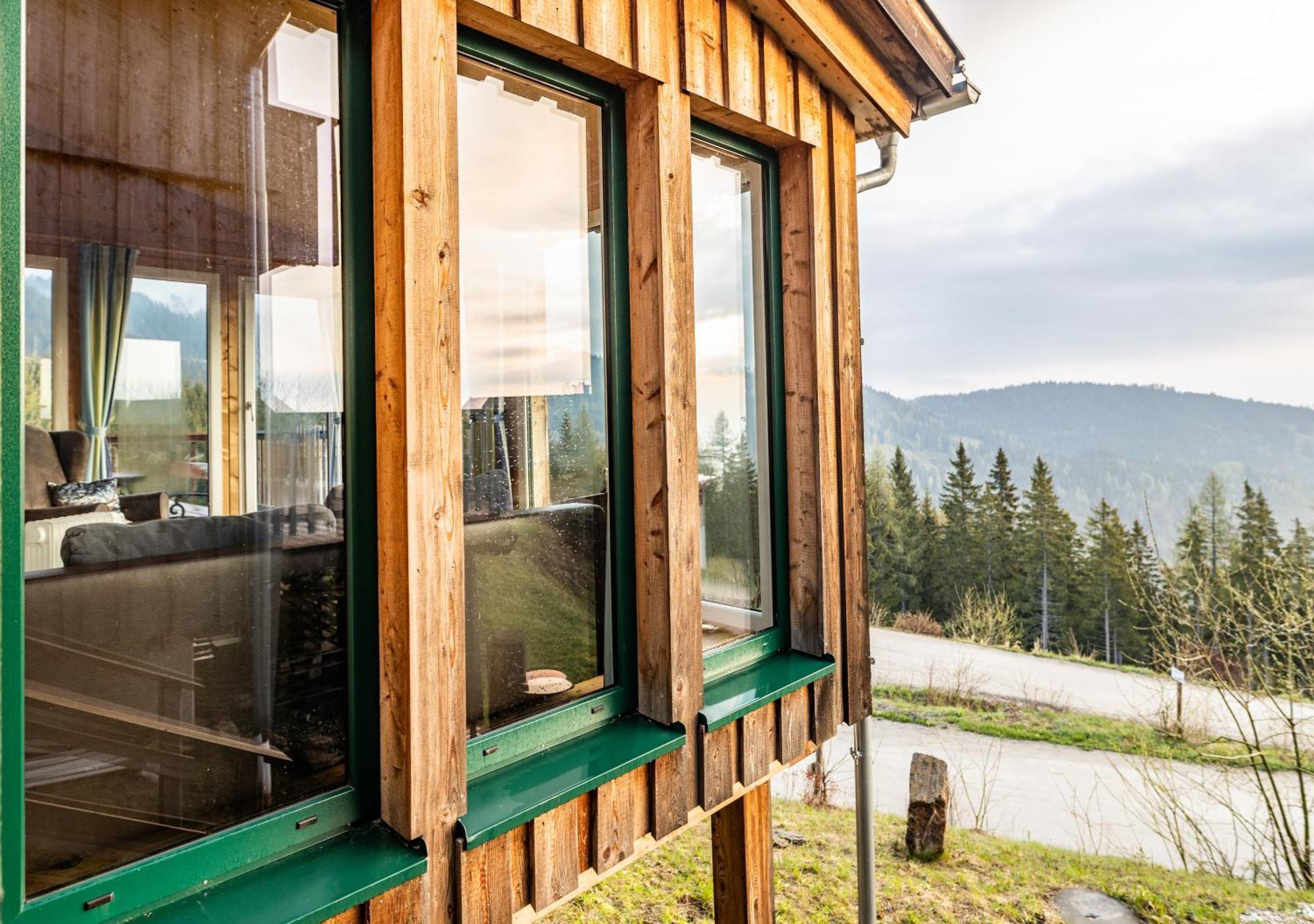 1A Chalet Rast - Wandern, Grillen, Traumblick, Indoor Sauna Bad Sankt Leonhard im Lavanttal Dış mekan fotoğraf